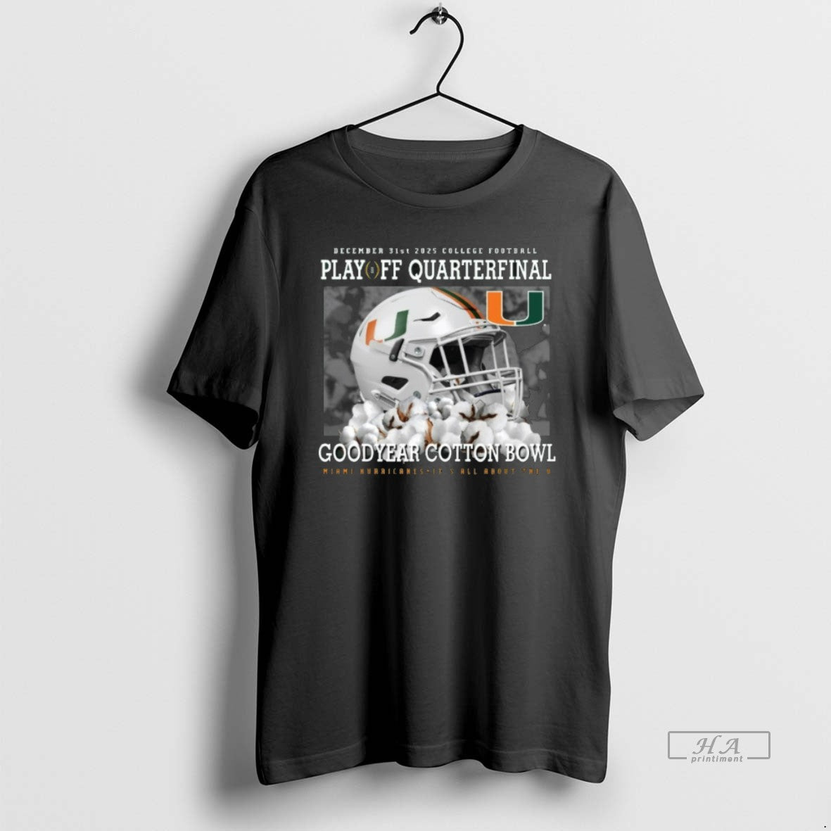 Official Miami Football 2025 Cotton Bowl Helmet T-Shirts, Hoodie, Sweatshirt | WearSparks.com