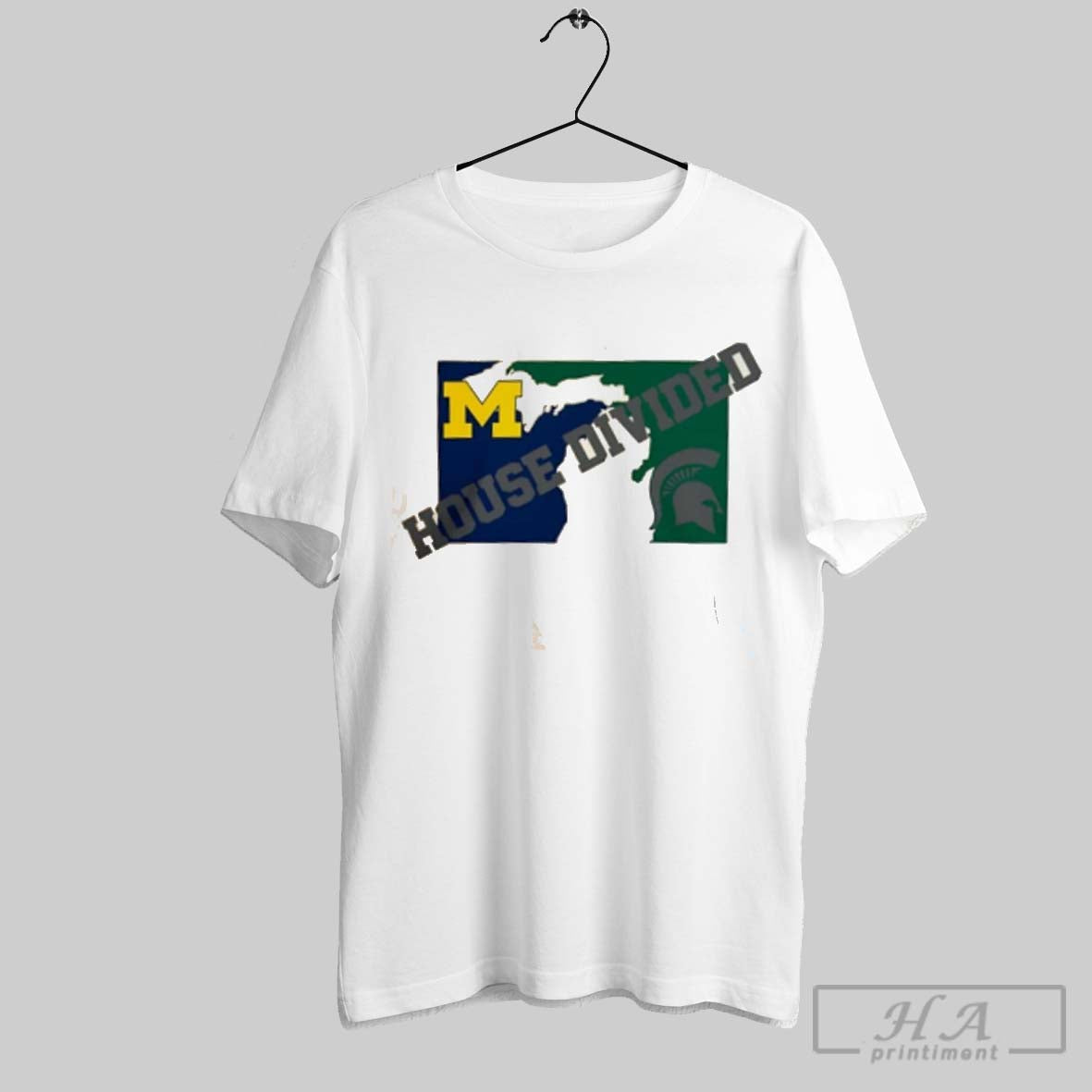 Official Michigan Wolverines Michigan State Spartans House Divided 2025