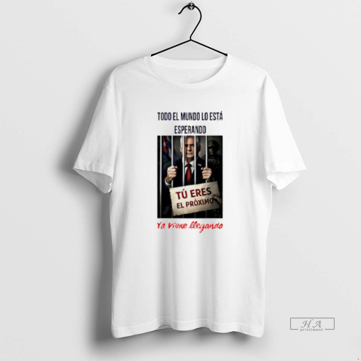 Official Miguel Diaz Canel Everyone Is Waiting For Him T-Shirts, Hoodie, Sweatshirt | WearSparks.com