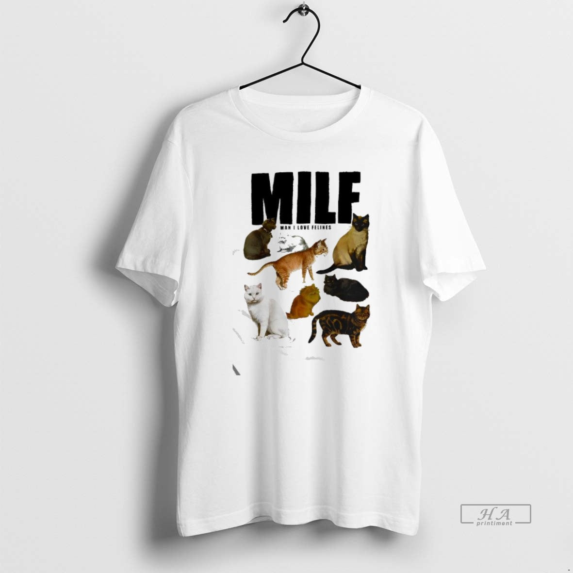 Official Milf Man I Love Felines Cat T-Shirts, Hoodie, Sweatshirt | WearSparks.com