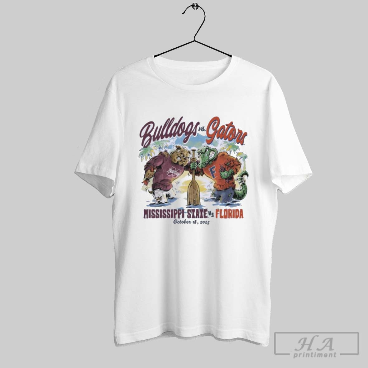 Official Mississippi State Bulldogs Vs Florida Gators Game Day 2025 T