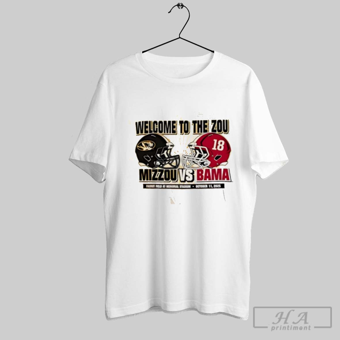 Official Mizzou Tigers Vs Alabama Game Day Welcome To The Zou