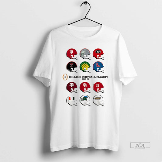 Official Ncaa College Football Playoff 2025 2026 Toy Team Helmets T-Shirts, Hoodie, Sweatshirt | WearSparks.com