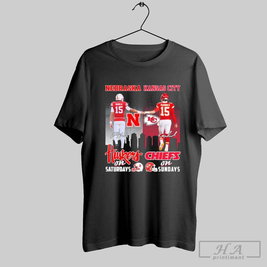 Official Nebraska On Saturdays Chiefs On Sundays 2025