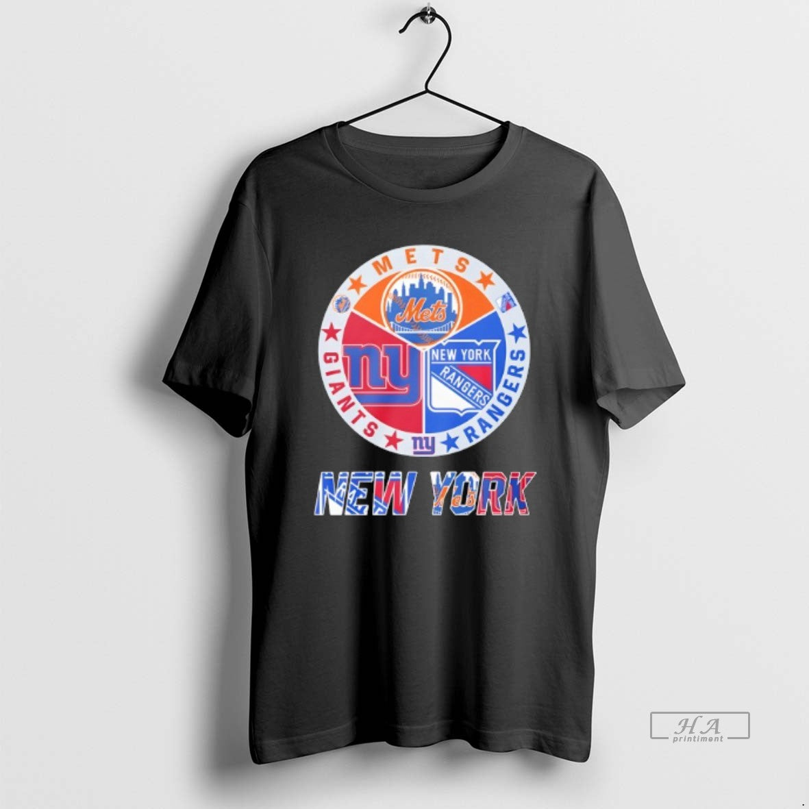 Official New York Rangers New York Mets New York Giants Mashup Logo T-Shirts, Hoodie, Sweatshirt | WearSparks.com