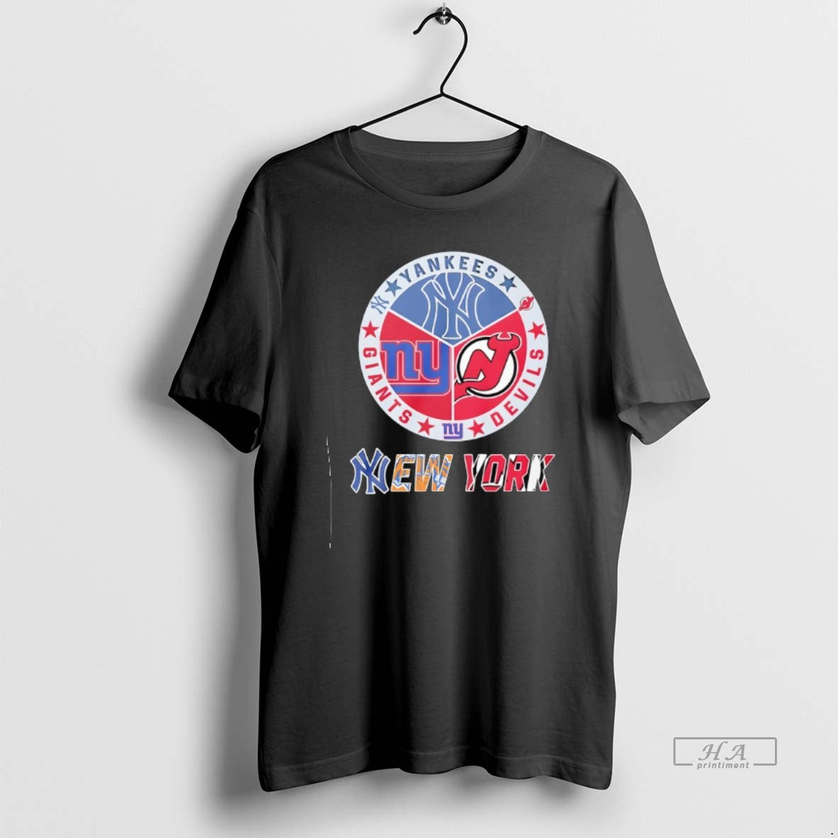 Official New York Yankees New York Giants And New Jersey Devils Mashup Logo T-Shirts, Hoodie, Sweatshirt | WearSparks.com