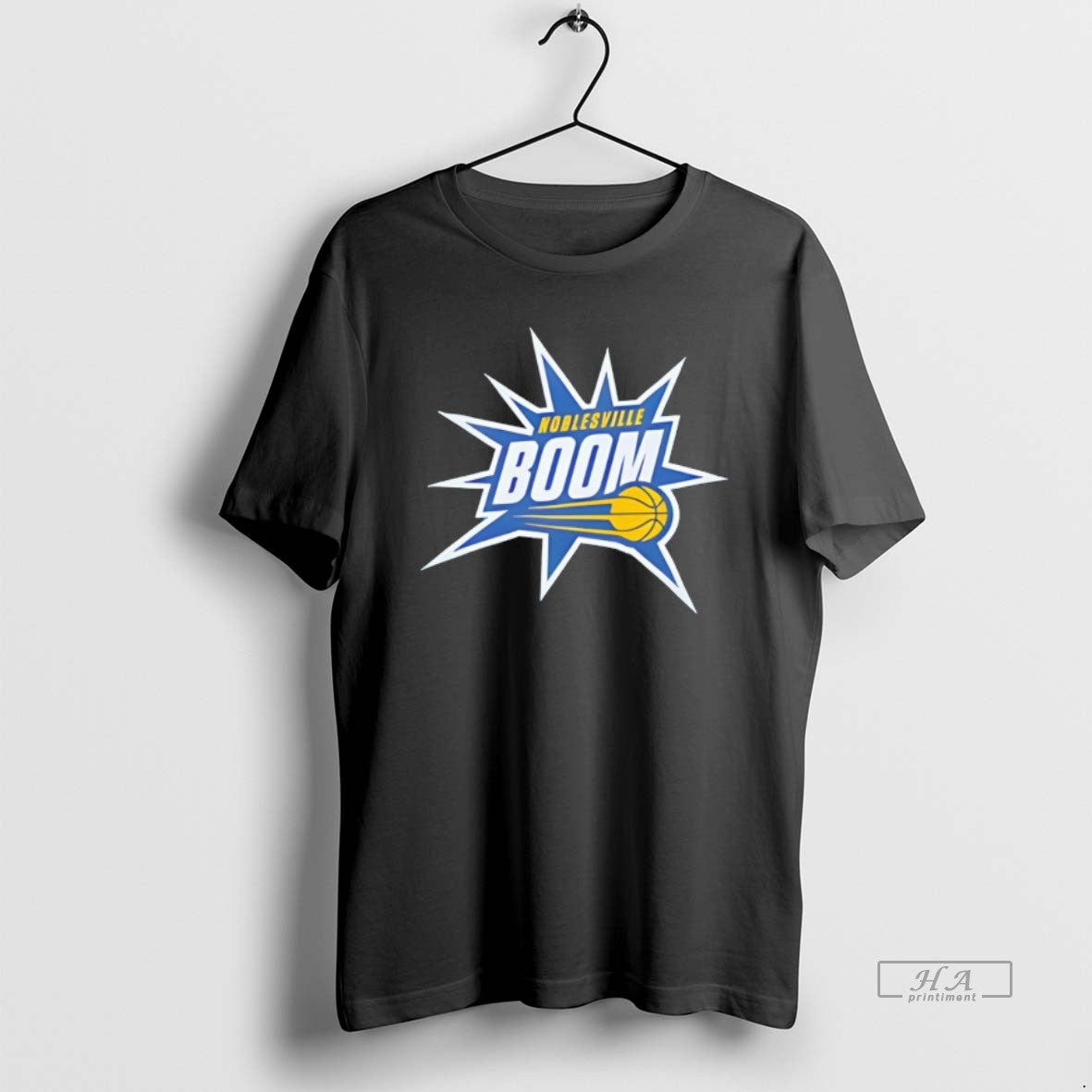 Official Noblesville Boom Indiana Pacers Basketball Logo T-Shirts, Hoodie, Sweatshirt | WearSparks.com