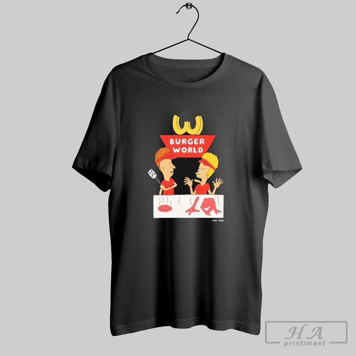 Official Official Beavis And Butt Head Burger World Cartoon
