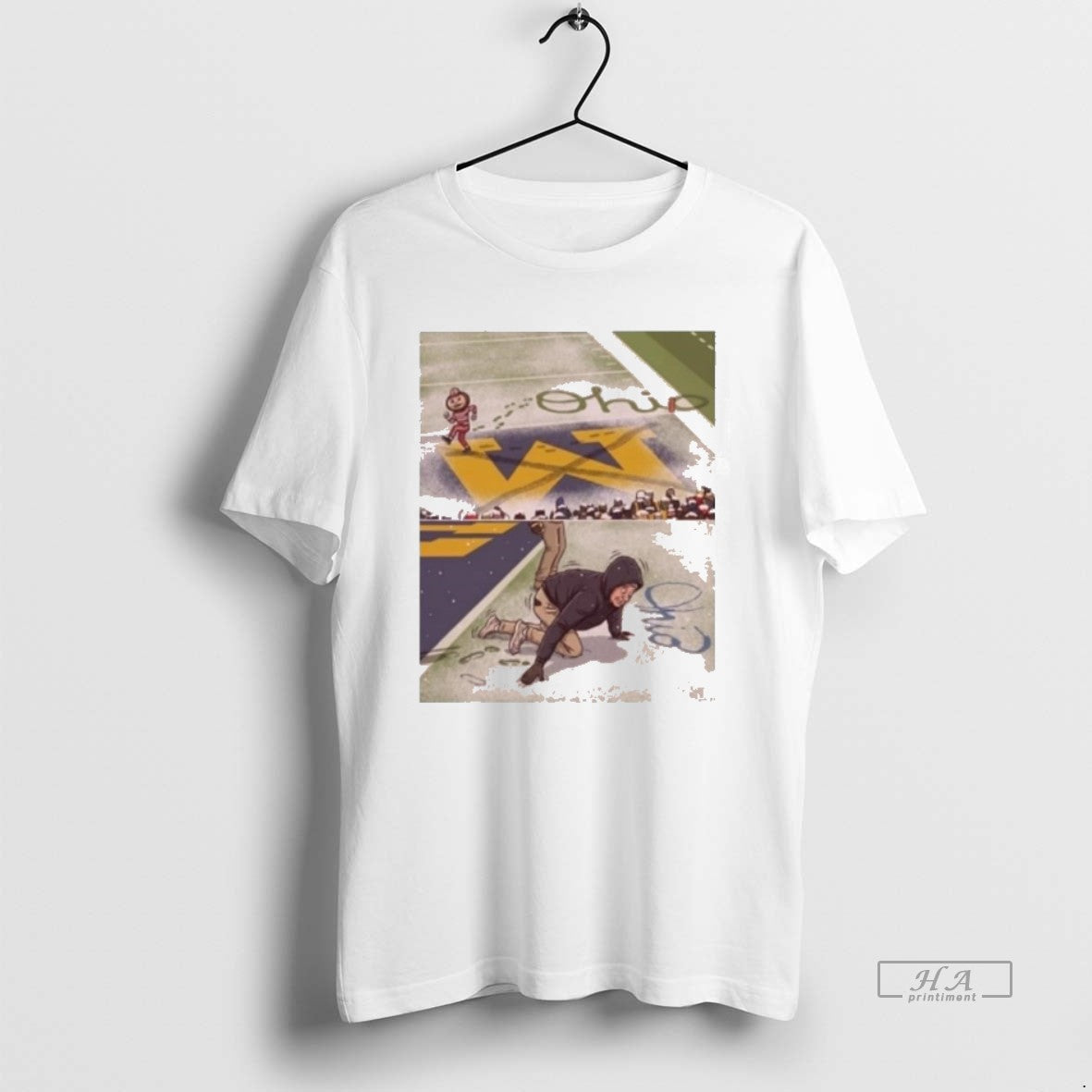 Official Ohio State Brutus Crossing Out M Snow T-Shirts, Hoodie, Sweatshirt | WearSparks.com