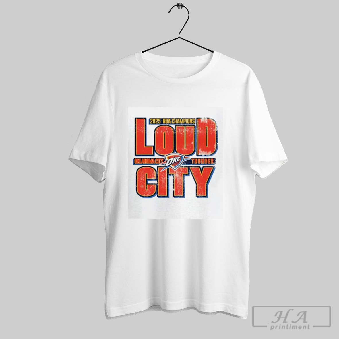 Official Oklahoma City Thunder 2025 Nba Champions Loud City