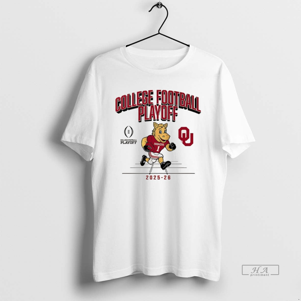 Official Oklahoma Sooners Ncaa College Football Playoff Team 2025 2026 Mascot Running T-Shirts, Hoodie, Sweatshirt