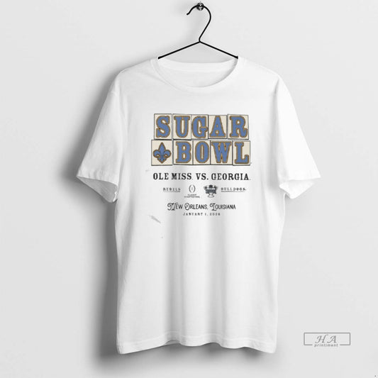 Official Ole Miss Vs Georgia 2026 Allstate Sugar Bowl T-Shirts, Hoodie, Sweatshirt | WearSparks.com