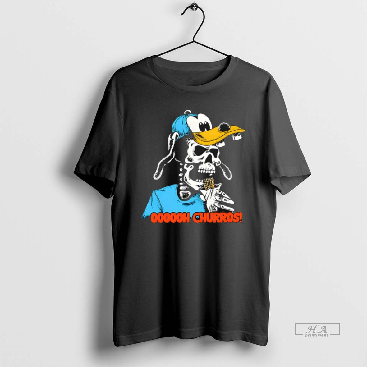 Official Oooooh Churros Skeleton T-Shirts, Hoodie, Sweatshirt | WearSparks.com