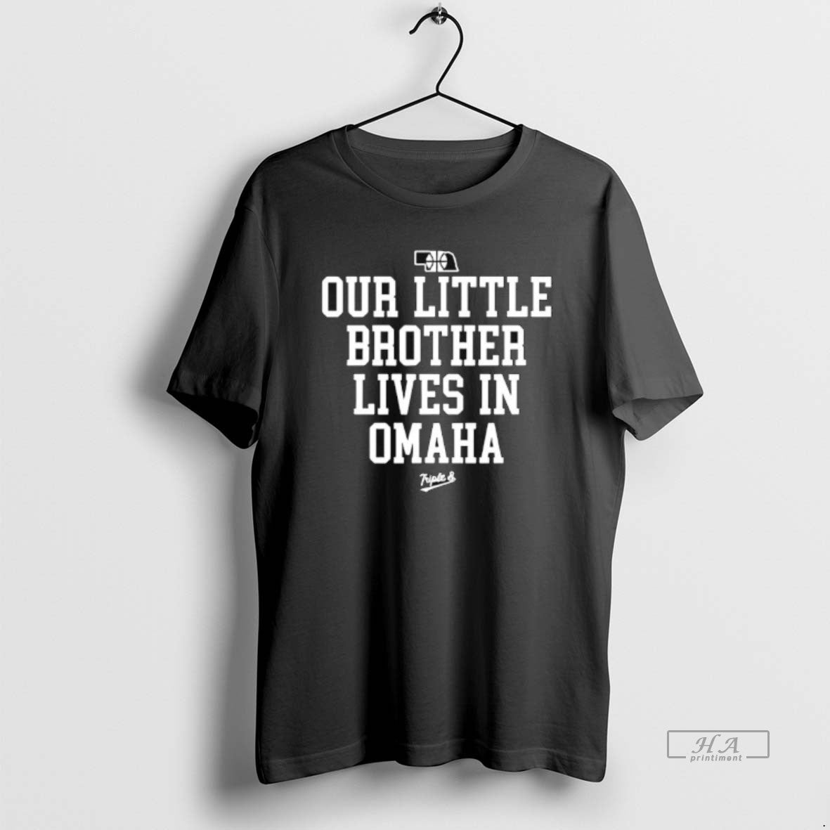 Official Our Little Brother Lives In Omaha State Graphic T-Shirts, Hoodie, Sweatshirt | WearSparks.com