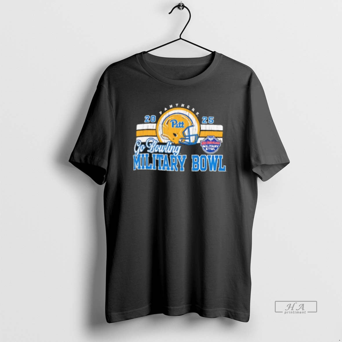 Official Pittsburgh Pitt Football 2025 Military Bowl Go Bowling T-Shirts, Hoodie, Sweatshirt | WearSparks.com