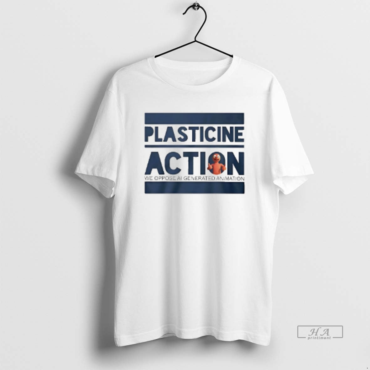 Official Plasticine Action We Oppose Ai Generated Animation T-Shirts, Hoodie, Sweatshirt | WearSparks.com