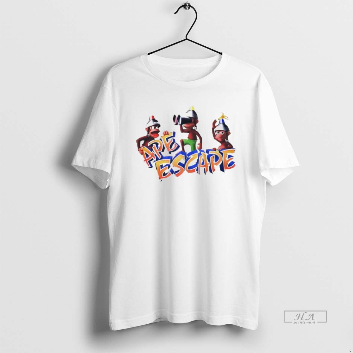 Official Playstation Ape Escape Monkey Cartoon T-Shirts, Hoodie, Sweatshirt | WearSparks.com