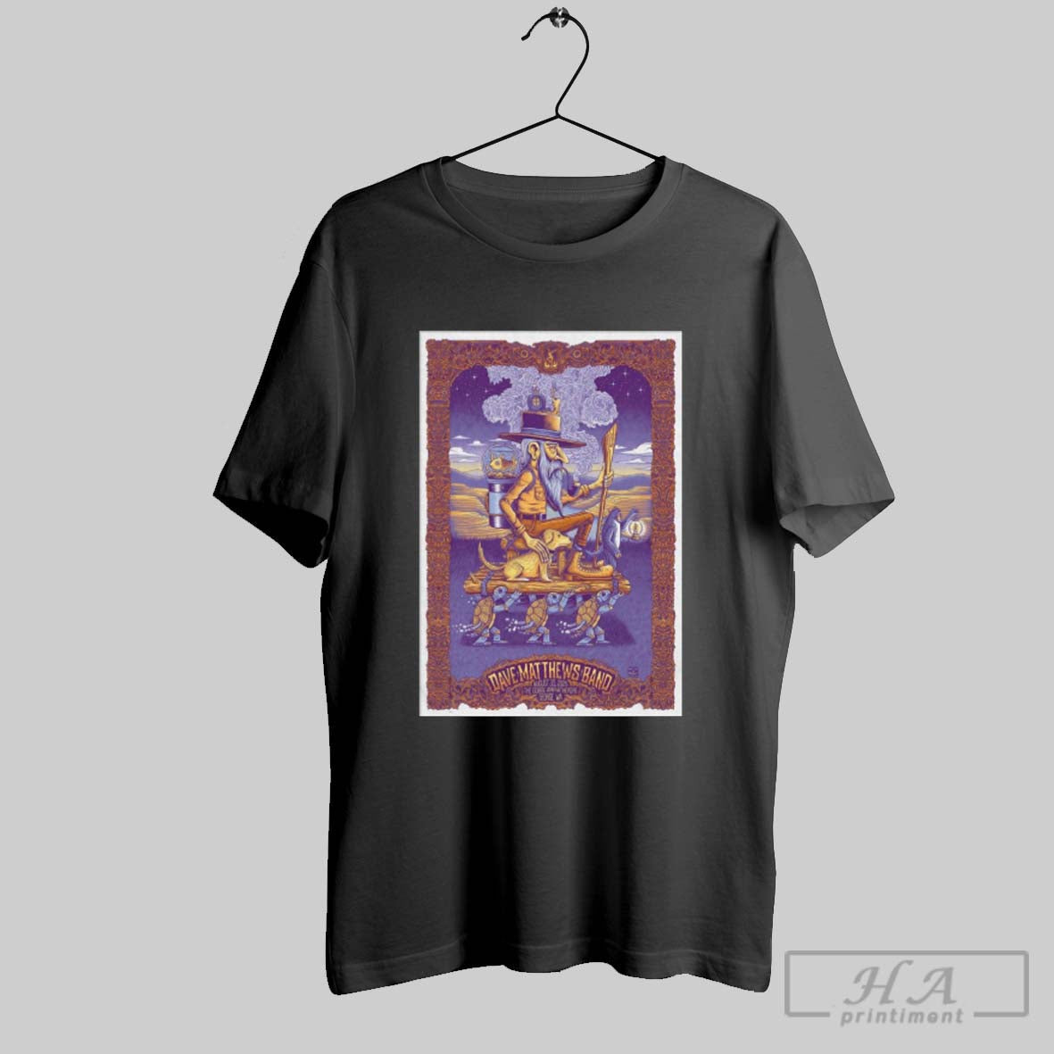 Official Poster Dave Matthews Band August 30 2025 The Gorge Amphitheatre In George Wa Tee