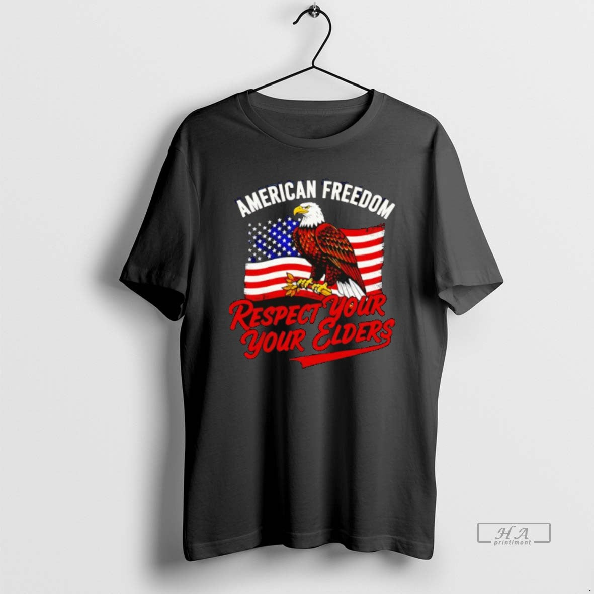 Official Respect Your Elders American Freedom Patriotic Graphic T-Shirts, Hoodie, Sweatshirt | WearSparks.com
