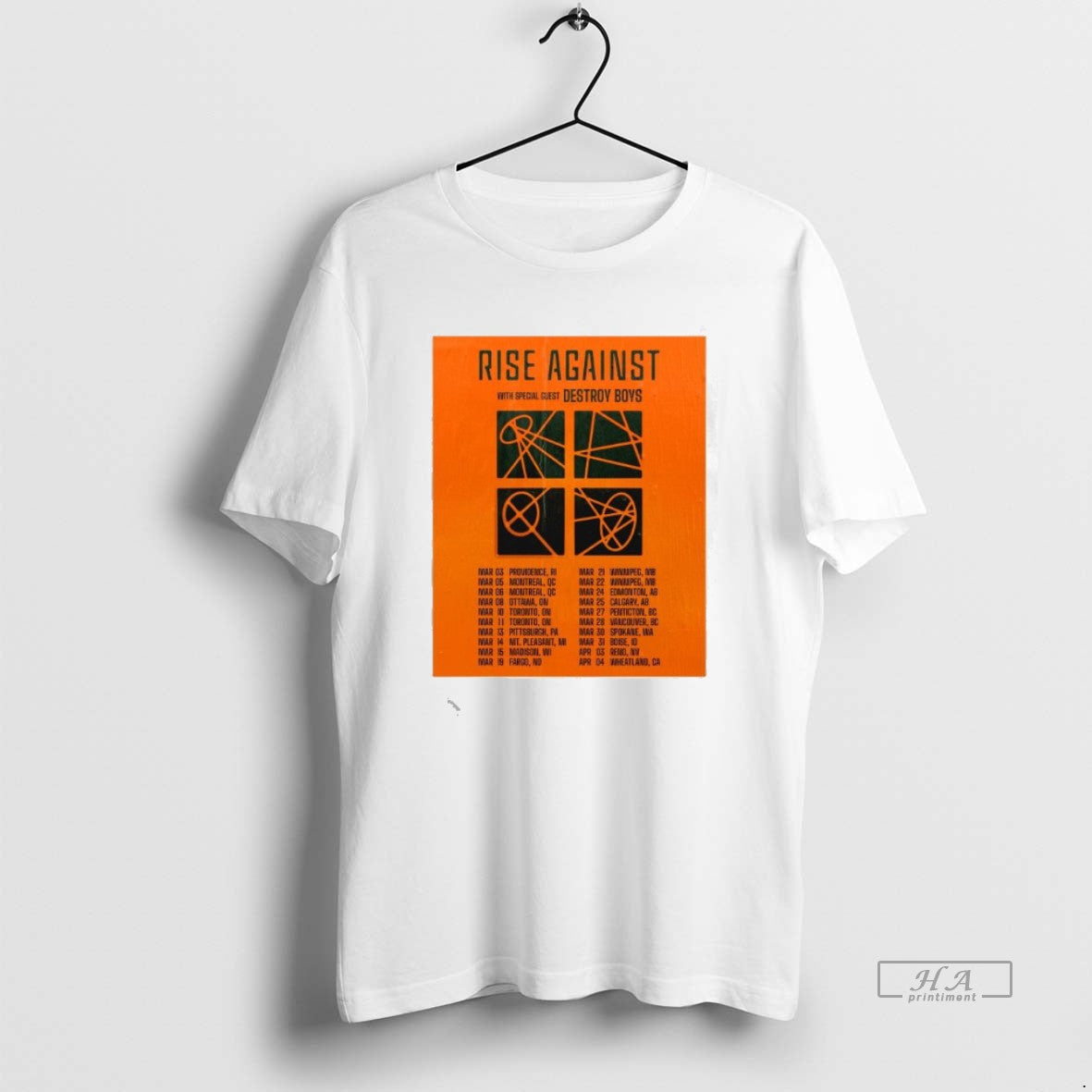 Official Rise Against 2026 Spring Concert Tour T-Shirts, Hoodie, Sweatshirt | WearSparks.com