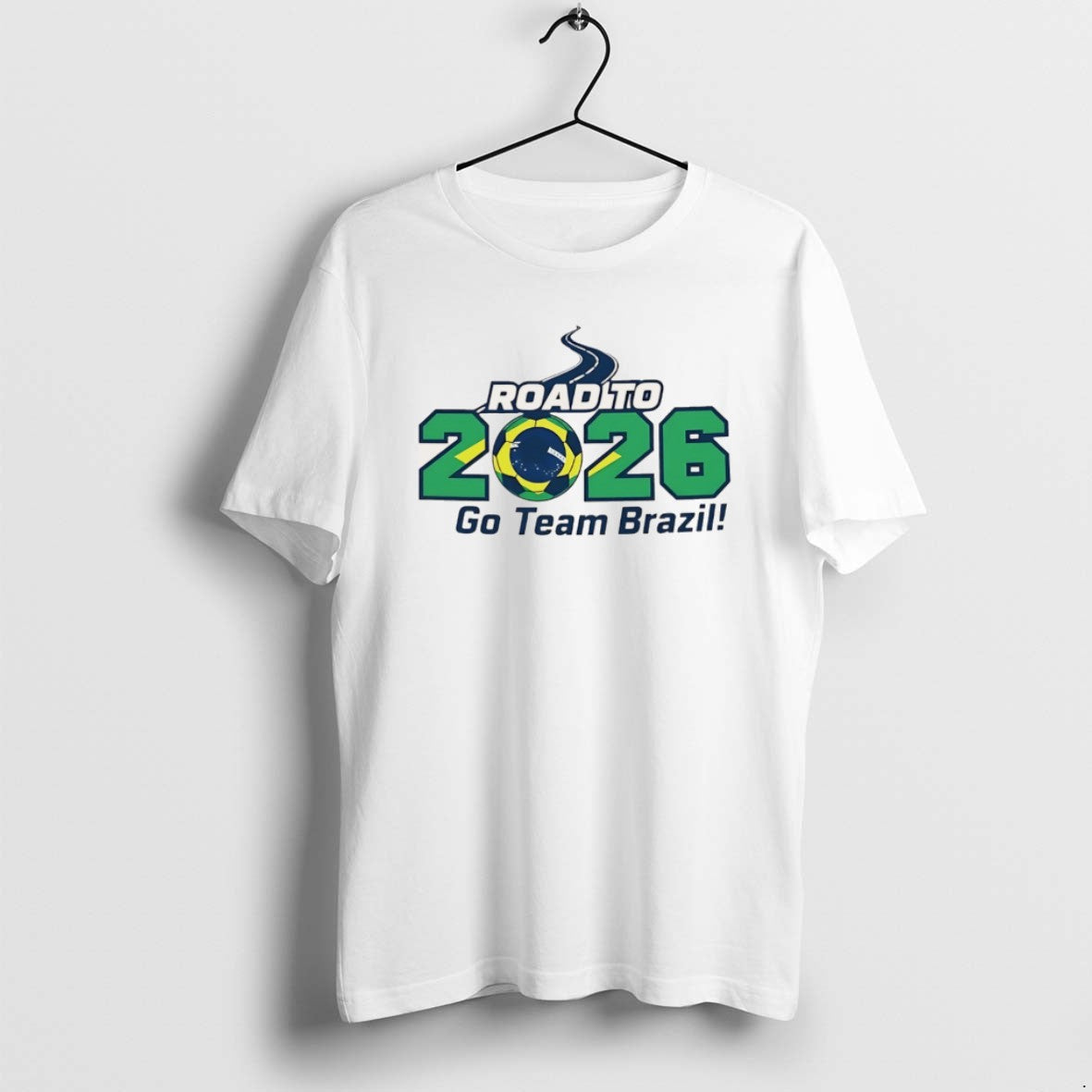 Official Road To 2026 Go Team Brazil Fan Gear Soccer Christmas T-Shirts, Hoodie, Sweatshirt | WearSparks.com