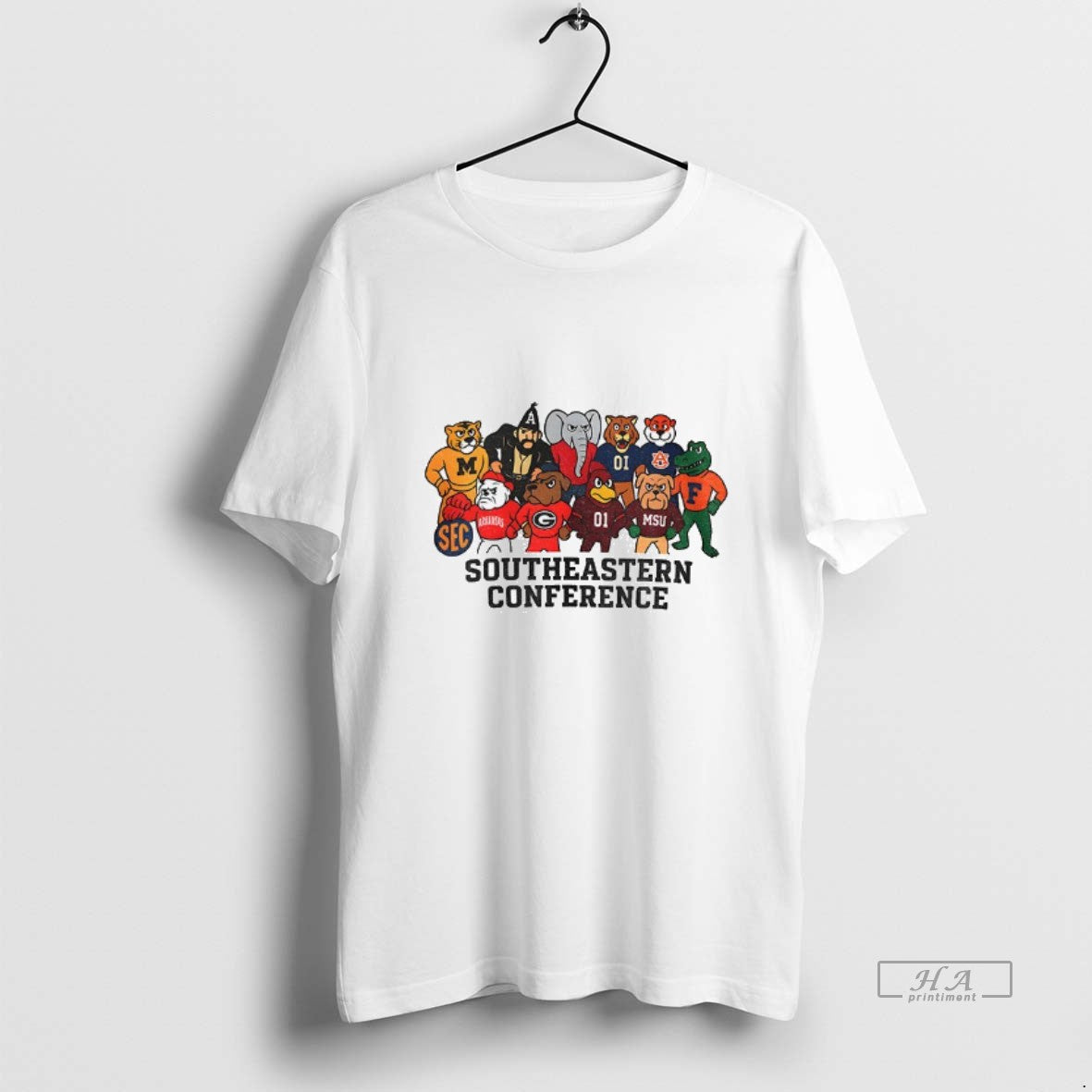 Official Sec Team Spirit Modern Southeastern Conference Mascot T-Shirts, Hoodie, Sweatshirt | WearSparks.com
