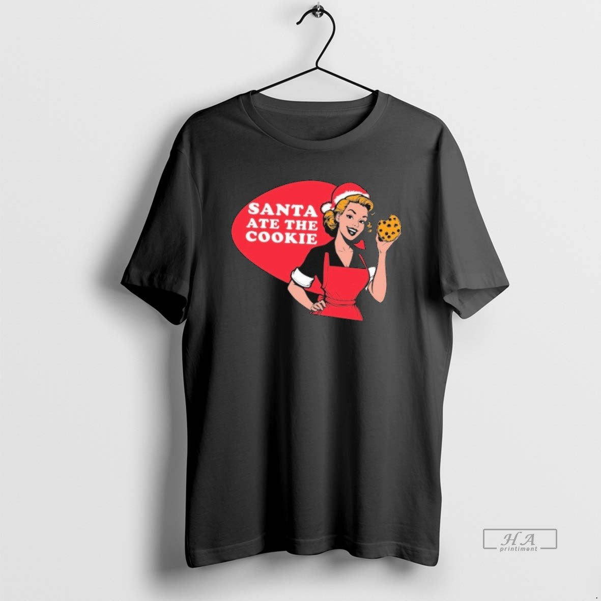 Official Santa Ate The Cookie Cookie Christmas T-Shirts, Hoodie, Sweatshirt | WearSparks.com