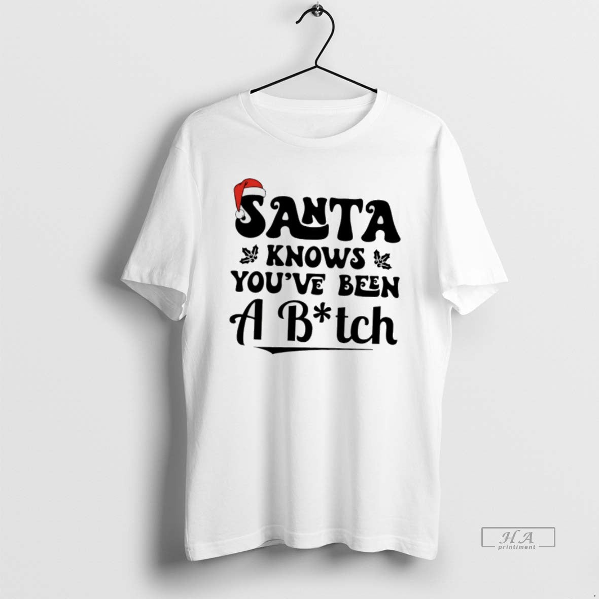 Official Santa Knows Youve Been A Bitch T-Shirts, Hoodie, Sweatshirt | WearSparks.com