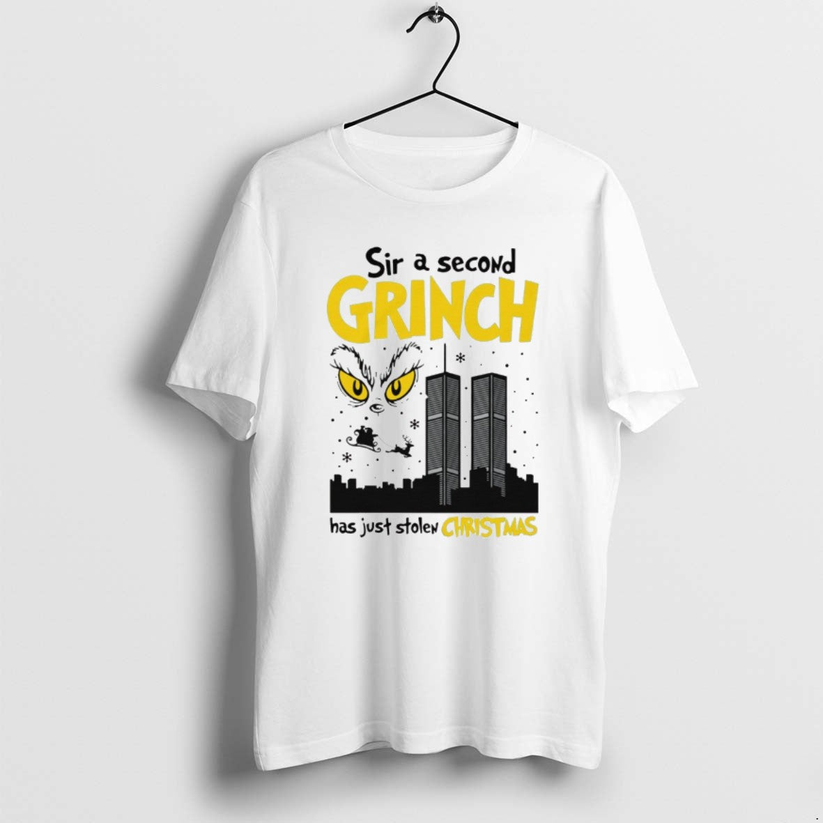 Official Sir A Second Character Has Just Stolen Christmas 2025 T-Shirts, Hoodie, Sweatshirt | WearSparks.com