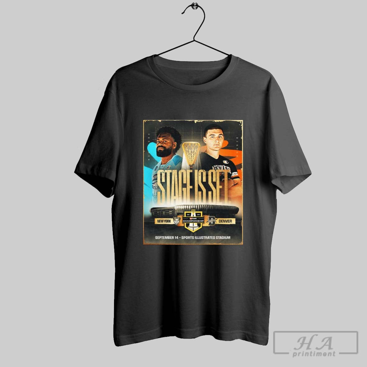 Official Stageisset New York Atlas Vs Denver Outlaws September 14 2025 Sports Illustrated Stadium Poster