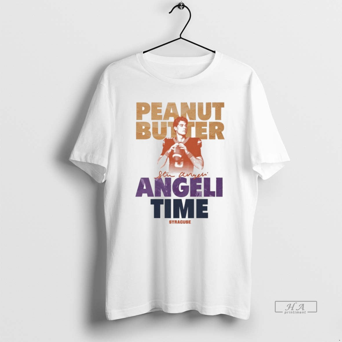 Official Steve Angeli Peanut Butter Angeli Time Syracuse Orange T-Shirts, Hoodie, Sweatshirt | WearSparks.com