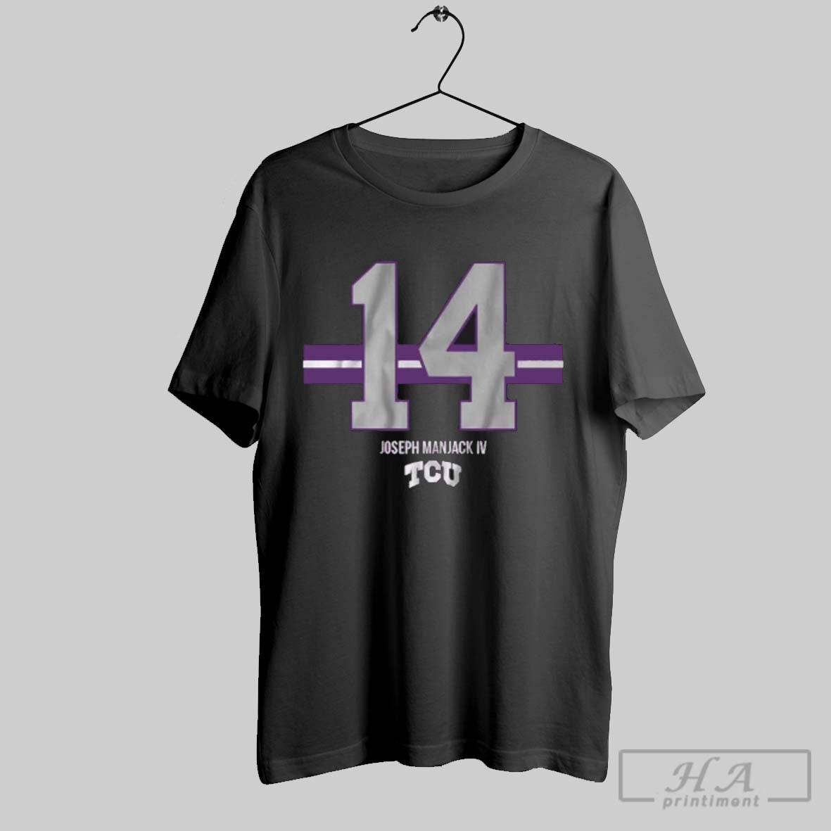 Official Tcu Football Joseph Manjack Iv 14 Stripe