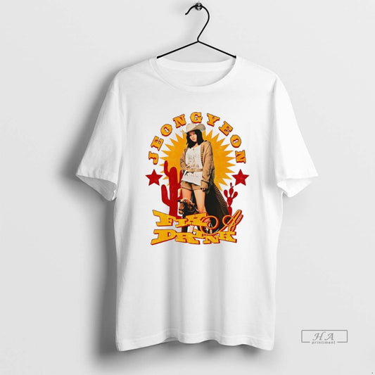 Official Twice Jeongyeon Fix A Drink Cowgirl Vintage T-Shirts, Hoodie, Sweatshirt | WearSparks.com