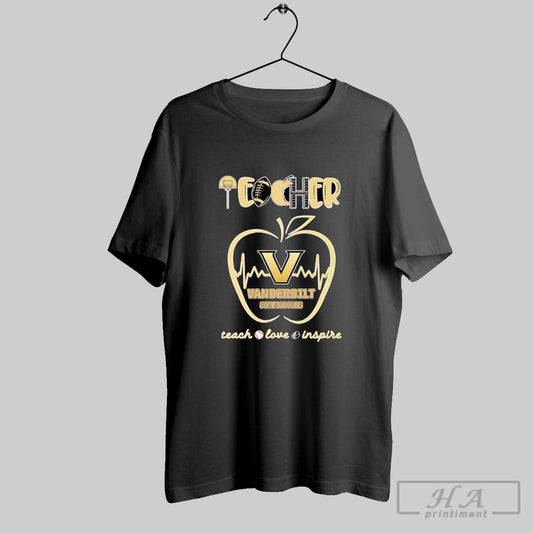 Official Teacher Teach Love Inspire Vanderbilt Commodores