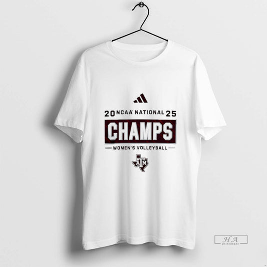 Official Texas Am Aggies 2025 Volleyball National Champions Logo T-Shirts, Hoodie, Sweatshirt | WearSparks.com