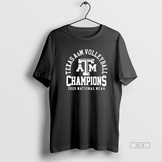 Official Texas Am Aggies Volleyball 2025 National Champions Classic T-Shirts, Hoodie, Sweatshirt | WearSparks.com