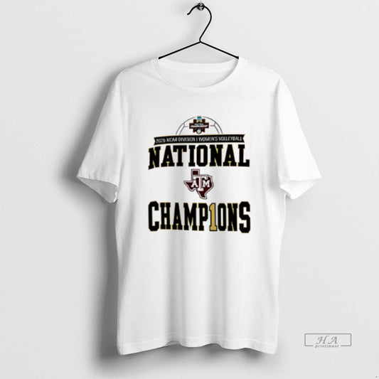 Official Texas Am Aggies Volleyball National Champions 2025 Logo T-Shirts, Hoodie, Sweatshirt | WearSparks.com