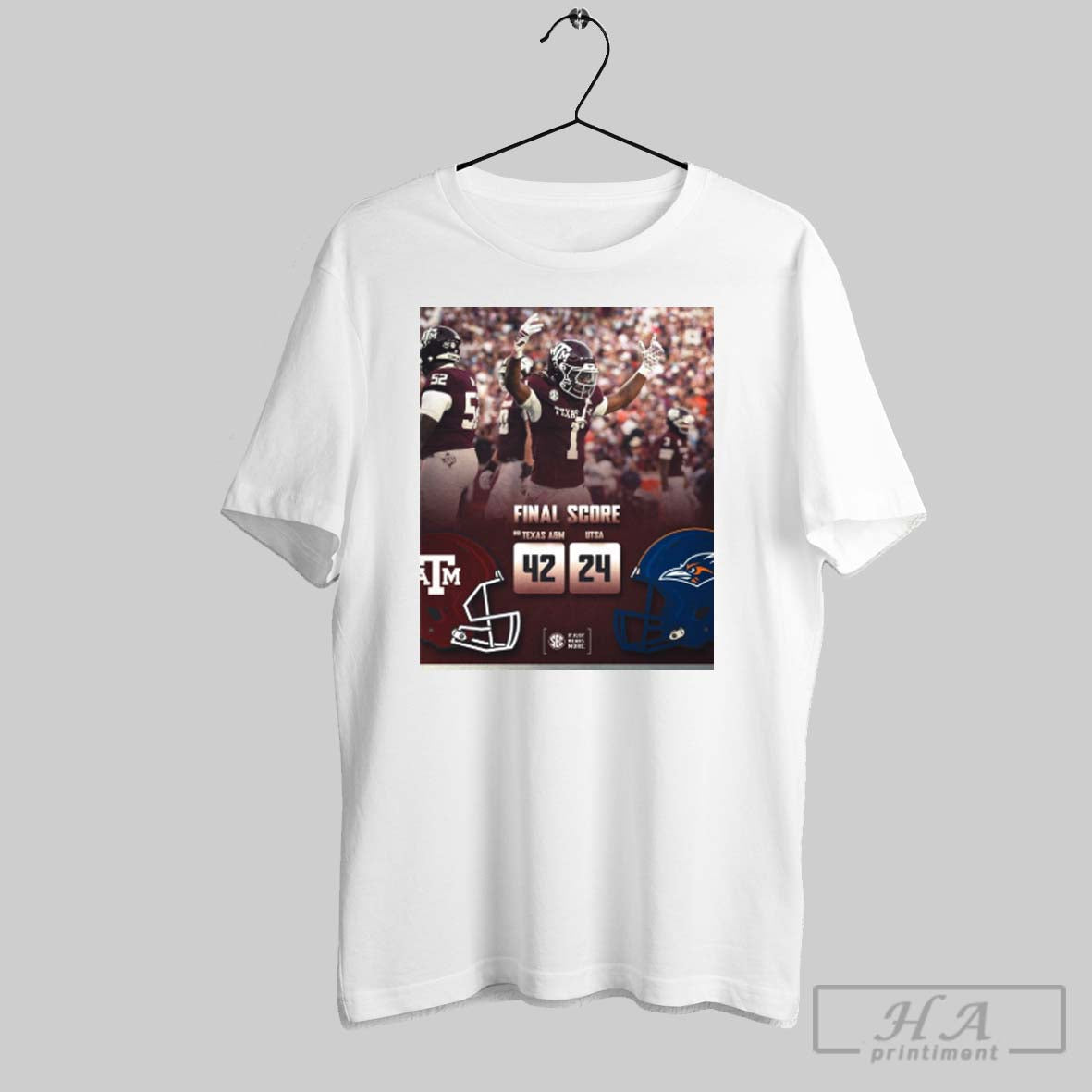 Official Texas Am Aggies And Utsa Roadrunners Final Score 42 24 Sec It Just Means