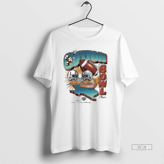 Official Texas Map Cotton Bowl Classic 2025 Miami Vs Ohio State Vintage Matchup T-Shirts, Hoodie, Sweatshirt | WearSparks.com
