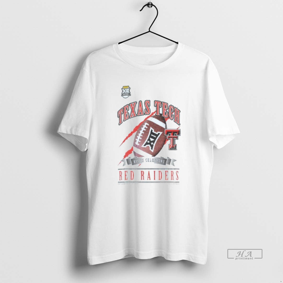 Official Texas Tech Red Raiders Football Big 12 Football Champions Mens White T-Shirts, Hoodie, Sweatshirt | WearSparks.com