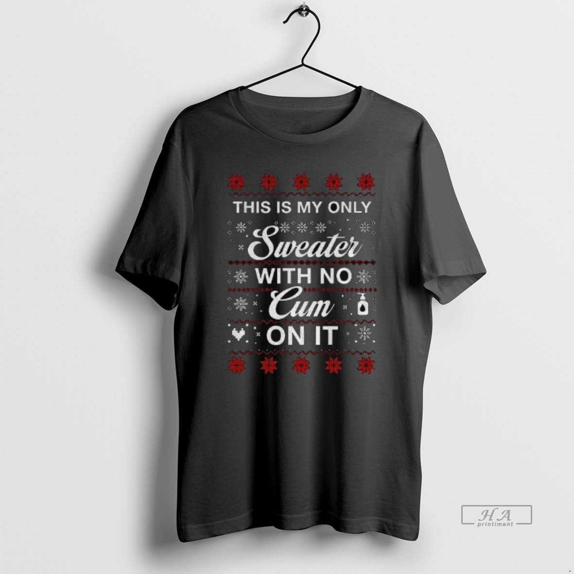 Official This Is My Only With No Cum On It Christmas T-Shirts, Hoodie, Sweatshirt | WearSparks.com