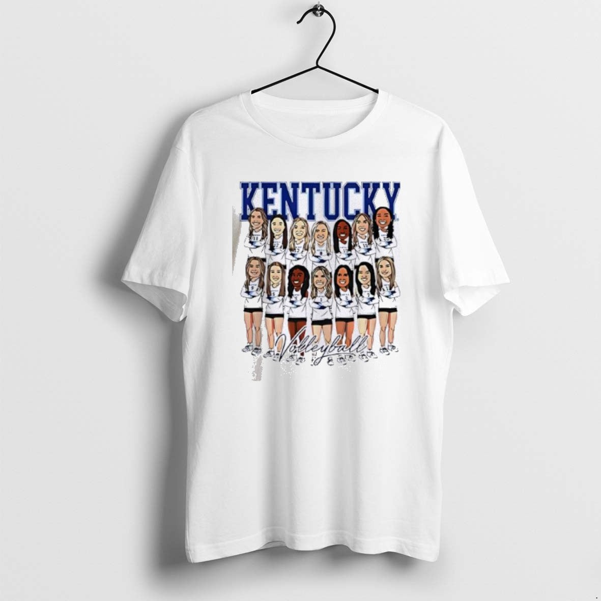 Official Top Kentucky Womens Volleyball Ncaa Team Caricature 25 26 T-Shirts, Hoodie, Sweatshirt | WearSparks.com
