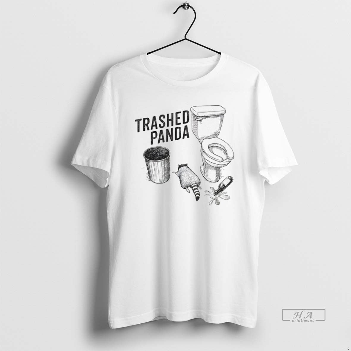 Official Trashed Panda Funny Drunk Racoon T-Shirts, Hoodie, Sweatshirt | WearSparks.com