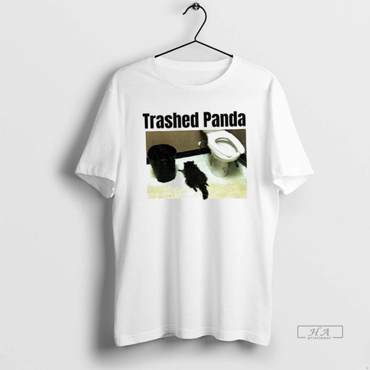 Official Trashed Panda Funny Drunk Racoon Photo T-Shirts, Hoodie, Sweatshirt | WearSparks.com