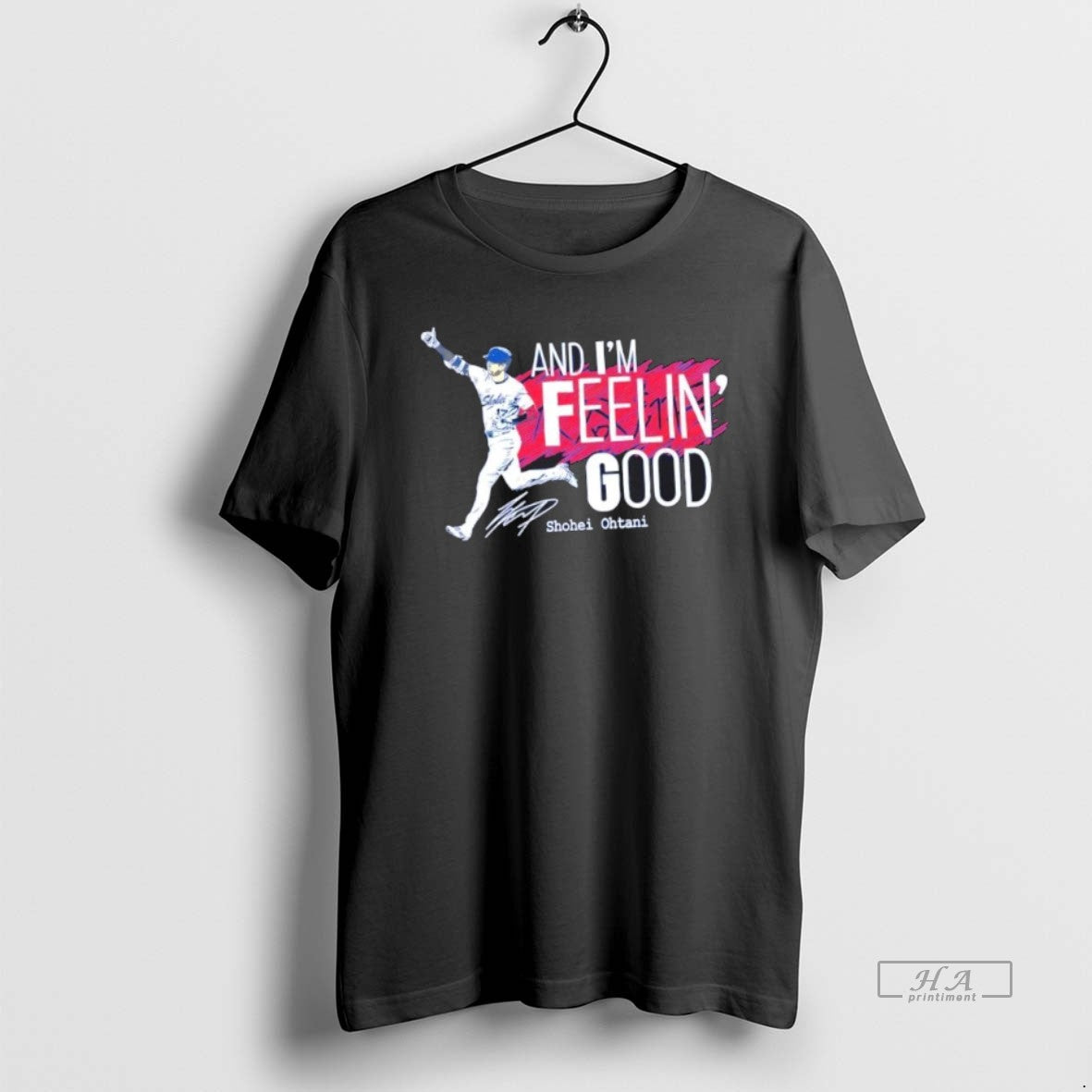 Official Trendy And Feelin Good Shohei Ohtani Los Angeles Dodgers Signature