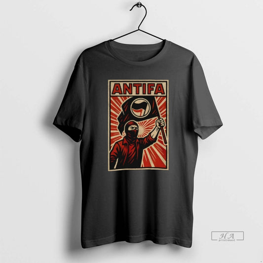 Official Trendy Antifa Soviet Style Propaganda Anti Fascist Political