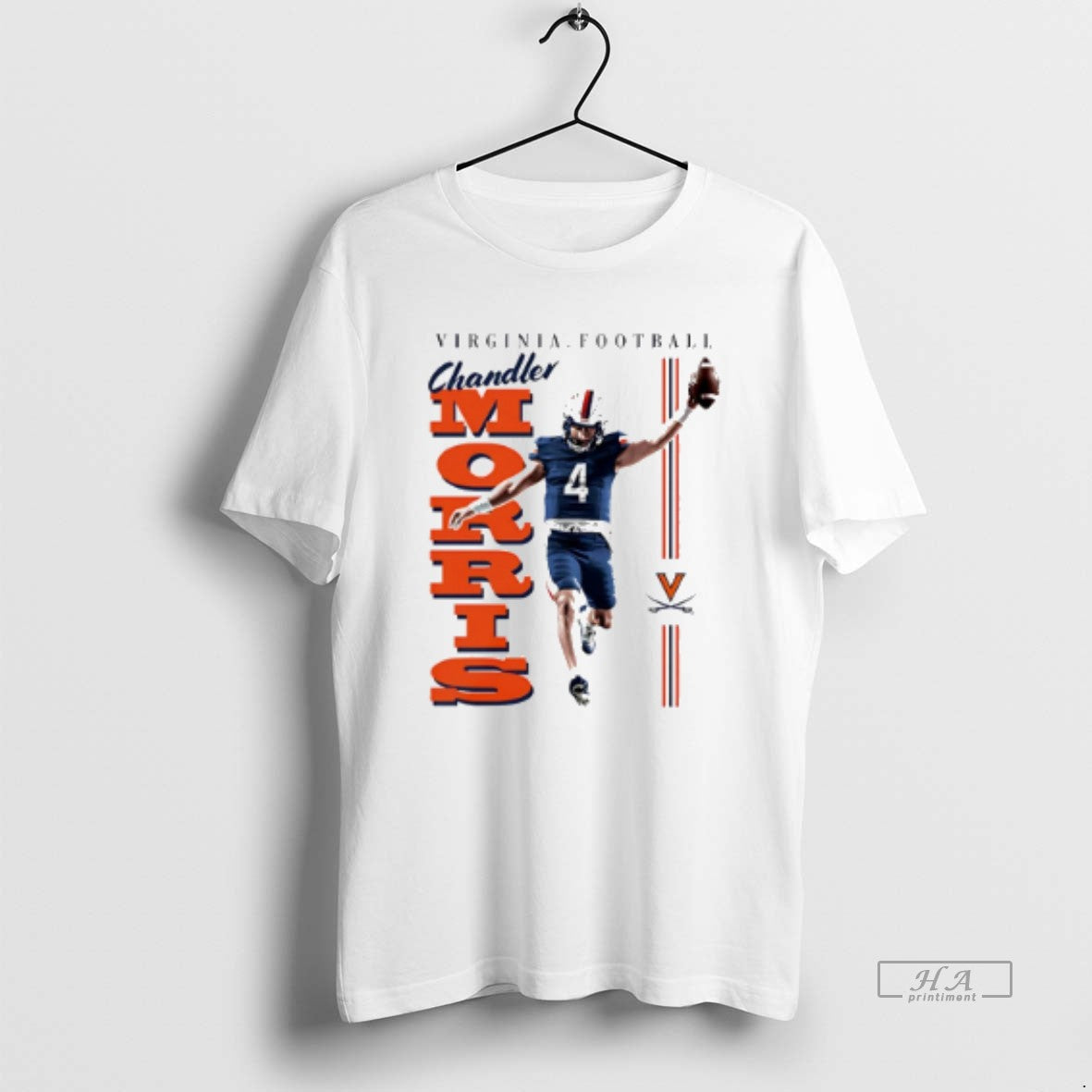 Official Trendy Chandler Morris Virginia Cavaliers Illustrated