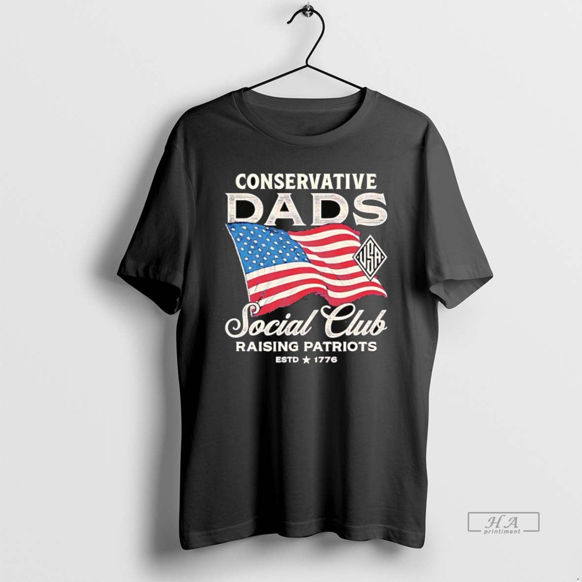 Official Trendy Conservative Dads Social Club Raising Patriots Est 1776