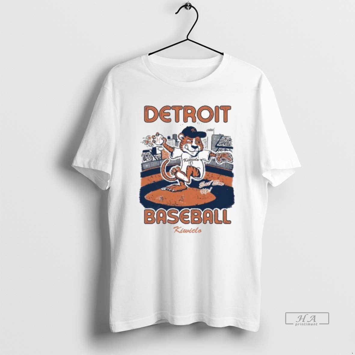Official Trendy Detroit Tigers Eat Em Up Kiwiclo Mlb Mascot