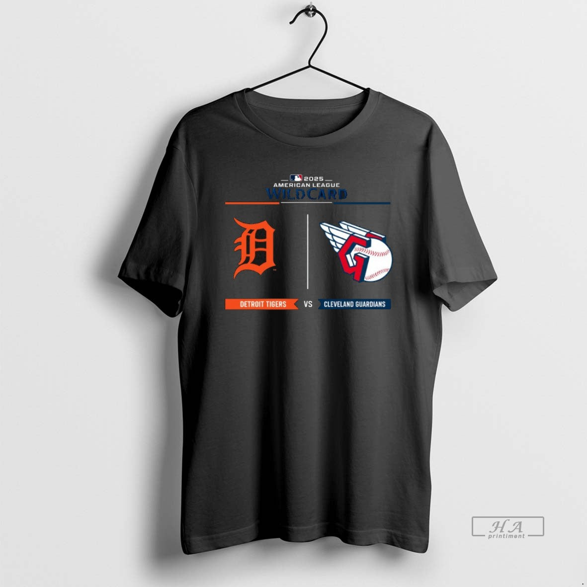 Official Trendy Detroit Tigers Vs Cleveland Guardians 2025 American League Wild Card